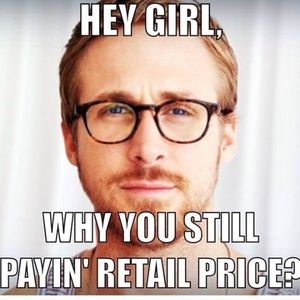 MAKE REASONABLE OFFER. POSHMARK takes $3